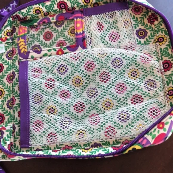 Vera Bradley Floral Quilted organizer/travel bag - Picture 4 of 6